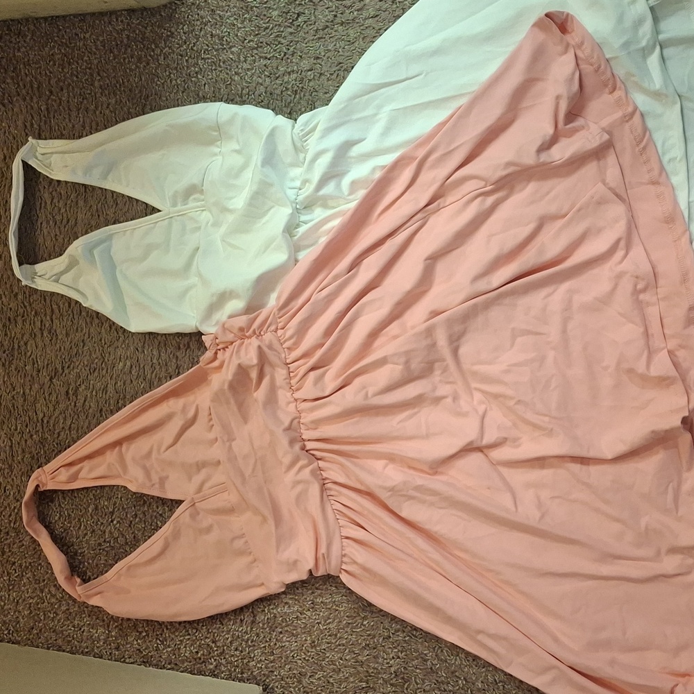 Brand New Halter Backless Waist Tie Dress size M